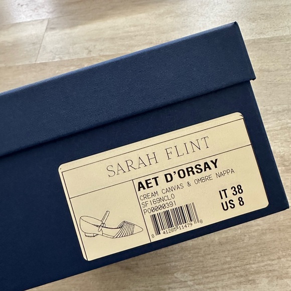 Sarah Flint Women's Aet D Orsay Shoes Women’s 8 NWT - Picture 3 of 3